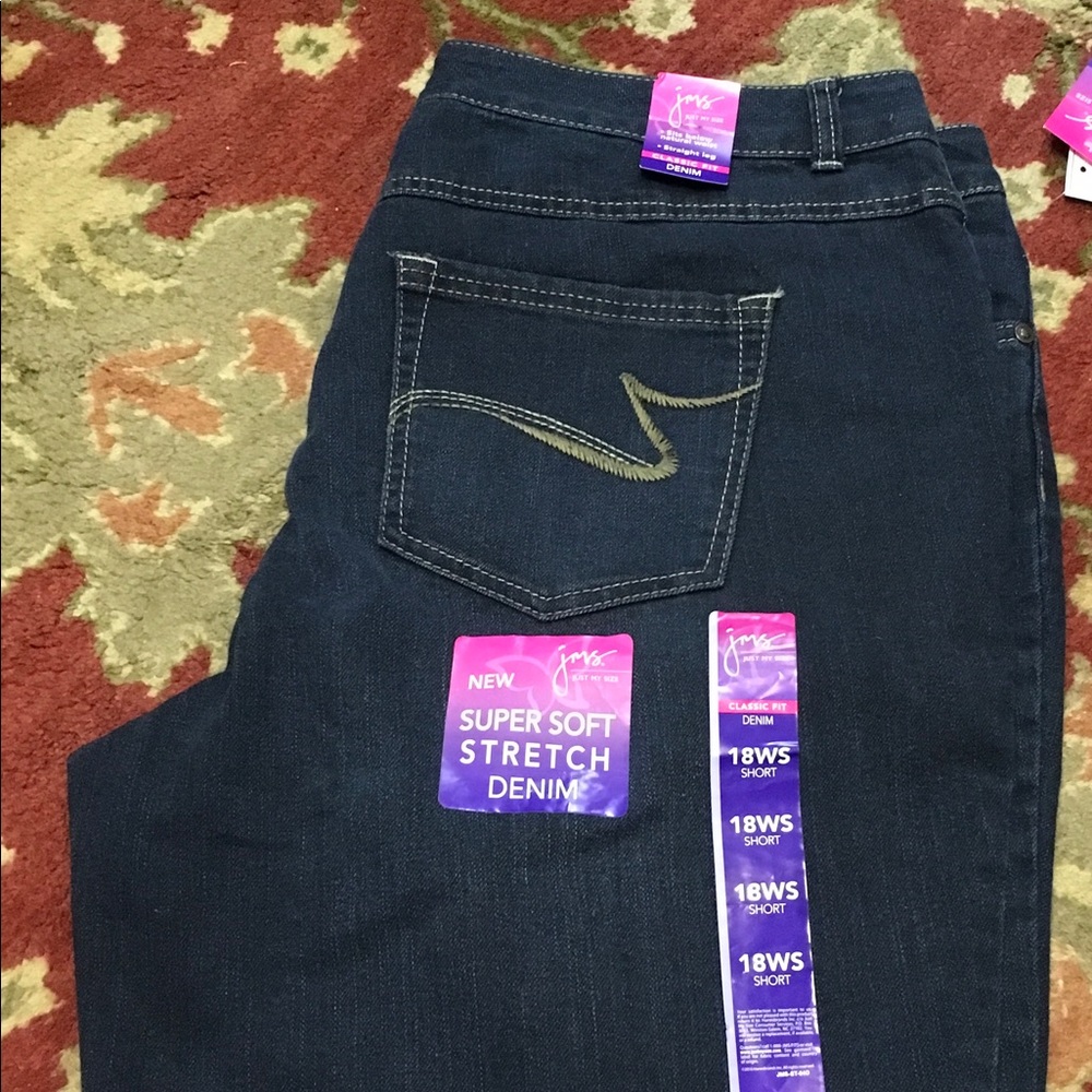 JMS Classic Fit Jeans size 18WS Straight Leg